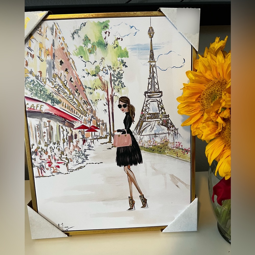 *NEW * CKD Colleen Karis Designs by Leisl Long Paris Travel Art